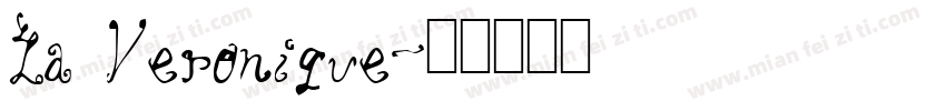 La Veronique字体转换